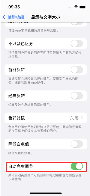 林甸苹果15维修店分享iPhone 15 Pro系列屏幕亮度 
