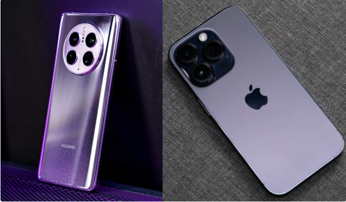 林甸苹果14维修分享华为Mate50与iPhone14哪个好？ 