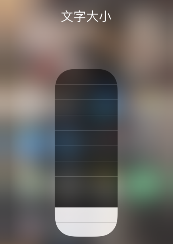 林甸苹果手机维修分享小技巧：在 iPhone 控制中心快速调节字体大小 